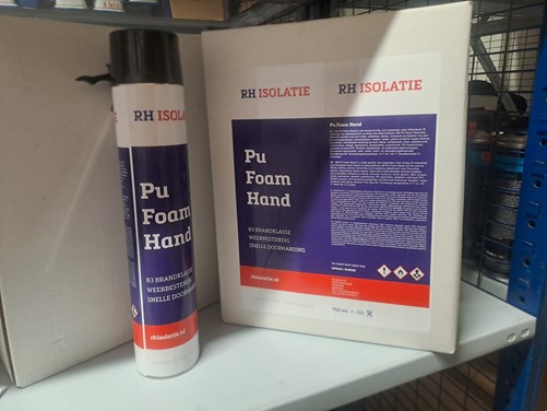 PU pistoolschuim hand Bus 750 ml (Per doos a 12 bussen)