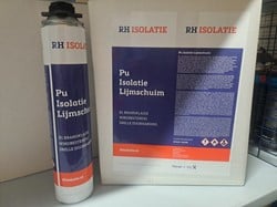 Isolatie  lijmschuim  per doos Bus 750 ml (Per doos a 12 bussen)