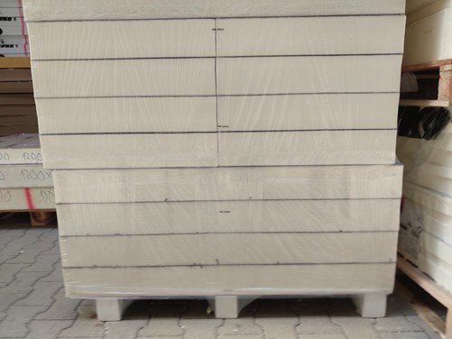 PIR B-keus 1200x600x120 mm 2-zijdig bitumen glasvlies vlak Rd 4.6  (0.72 m2/plaat)