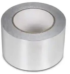 Aluminium tape 75mm 50m Per stuk