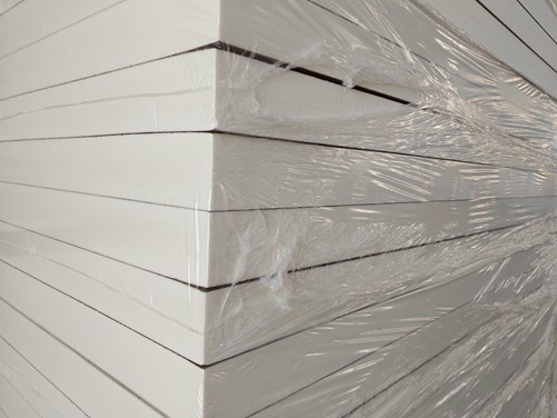 PIR B-keus 1200x2400x100 mm 2-zijdig alu kraft vlak Rd 4.50  (2.88 m2/plaat)-2