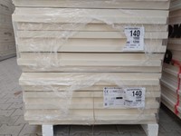 PIR B-keus 1200x1000x140 mm 2-zijdig alumium sponning Rd 6.35  (1.2 m2/plaat)