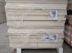 PIR B-keus 1200x1000x140 mm 2-zijdig alumium sponning Rd 6.35  (1.2 m2/plaat)
