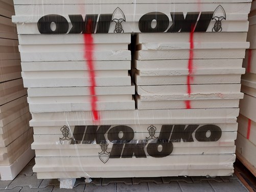 PIR B-keus 1200x600x140 mm 2-zijdig alumium sponning Rd 6.35 (0.72 m2/plaat)