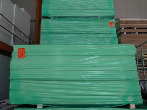 PIR B-keus 1200x2500x40 mm 2-zijdig alu kraft vlak Rd 1.80  (3 m2/plaat)