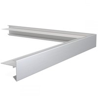 Buitenhoek Daktrim Aluminium 60x45mm lengte 400mm
