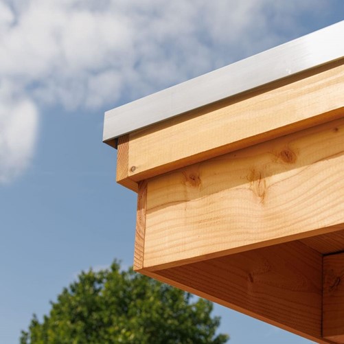 Buitenhoek Daktrim Aluminium 60x45mm lengte 400mm-2