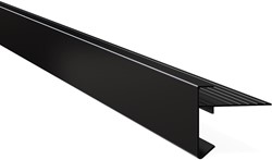 Daktrim 45x45mm lengte 2500mm in RAL 9005 Per stuk 