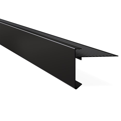 Daktrim 60x64mm lengte 2500mm RAL 9005 Per stuk
