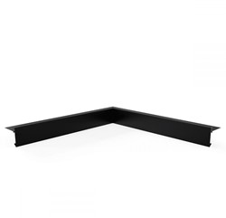 Binnenhoek Daktrim Aluminium 60x64mm lengte 400mm RAL 9005