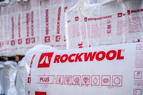 Rockwool Plus 1000x610x50 mm 10,98 m2/pak  18 pl/pak Rd 1,35-3