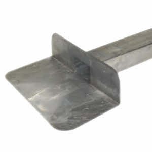 Kiezelbak lood U 45° 6x10 45cm Per stuk 