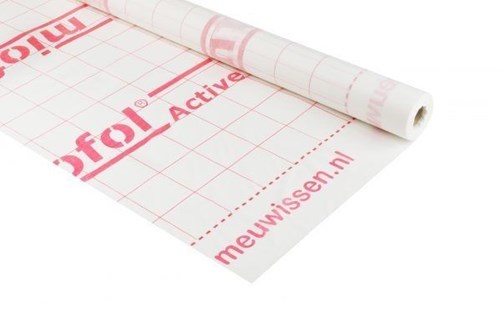 Klimaatfolie Miofol Active  Afmeting: 1.50 x 30 m (= 45m2)