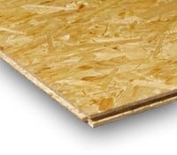 OSB3 Constructieplaat TG4 590x2440x12mm Per plaat 1.44 m2/plaat