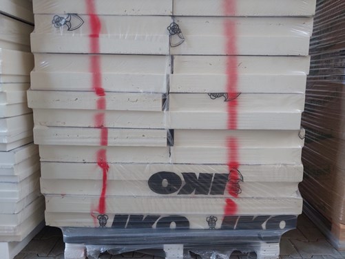 PIR B-keus 1200x600x160 mm 2-zijdig alumium sponning Rd 7.2  (0.72 m2/plaat)