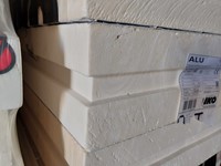 PIR B-keus 1200x600x160 mm 2-zijdig alumium tand & groef Rd 7.2  (0.72 m2/plaat)-2