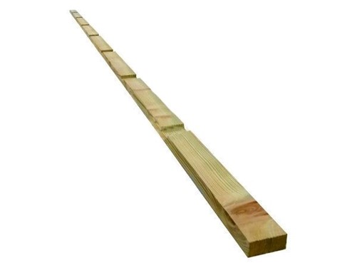 Ventilatielat gekeepte lat 22x50x4200 mm druk geimpregneerd